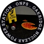 Floor Pizza Badge